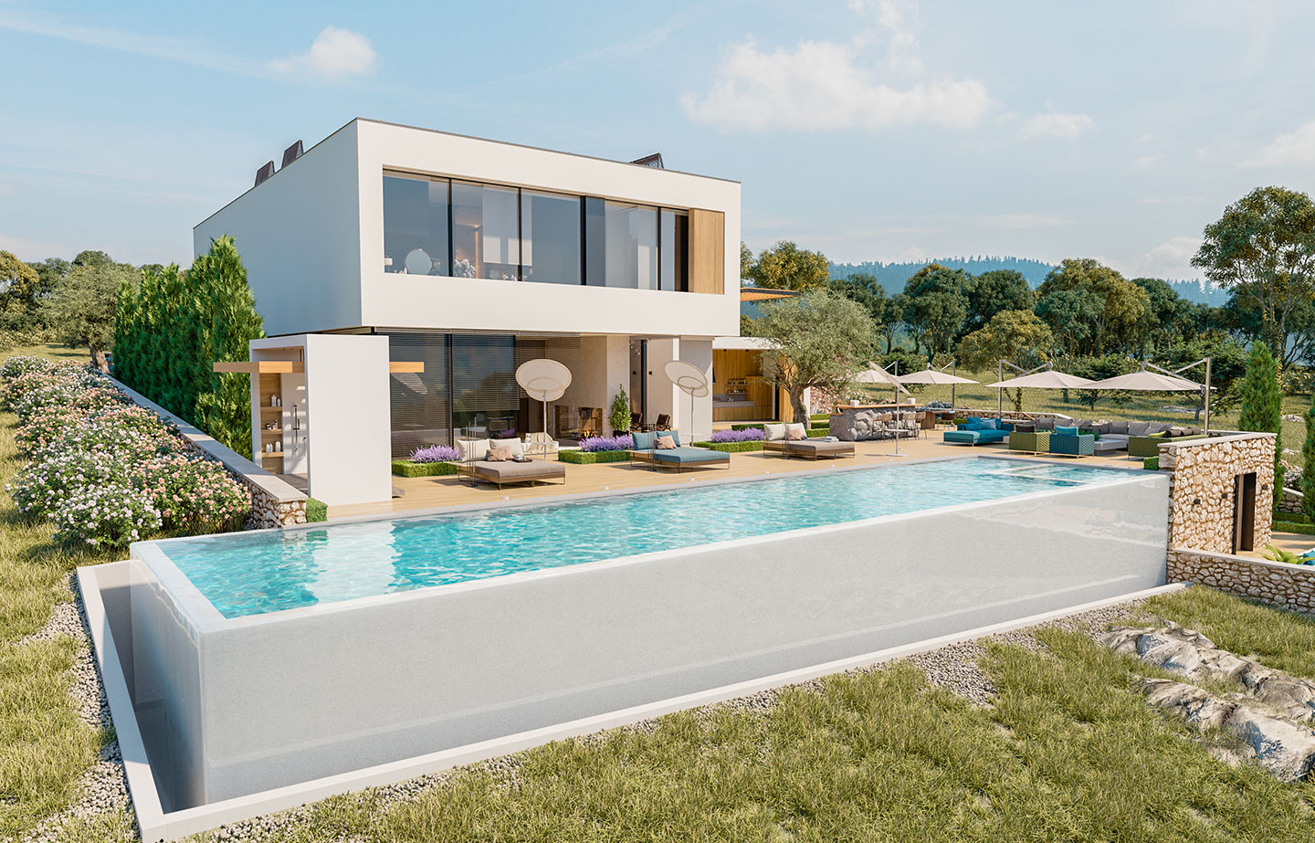 Apartment in Historic Villa for Rent